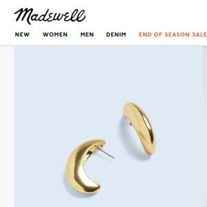 Madewell Earrings- BRAND NEW